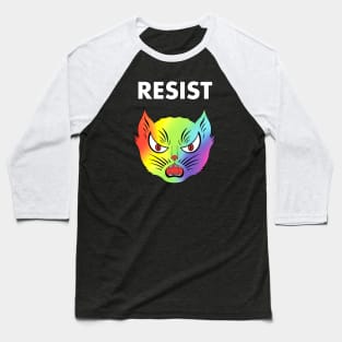 Rainbow Resist Baseball T-Shirt